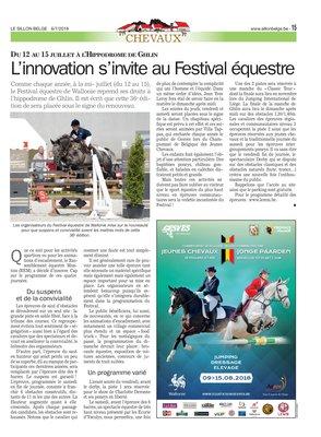 L’innovation s’invite au Festival équestre L’innovation s’invite au Festival équestre