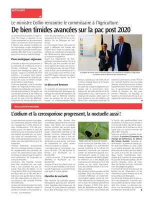 De bien timides avancées sur la pac post 2020 De bien timides avancées sur la pac post 2020