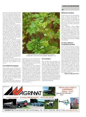 Limagrain expose les variétés récentes…et les nouveautés de sa gamme