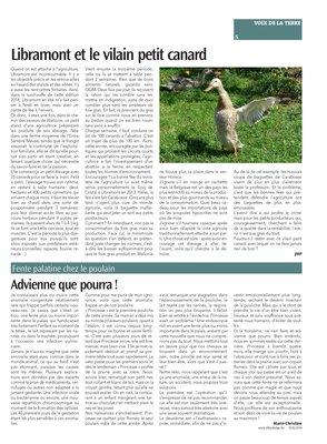 Libramont et le vilain petit canard Libramont et le vilain petit canard
