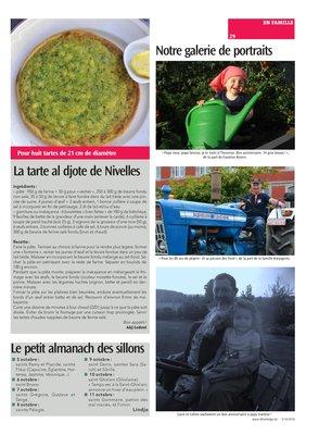 La tarte al djote de Nivelles La tarte al djote de Nivelles