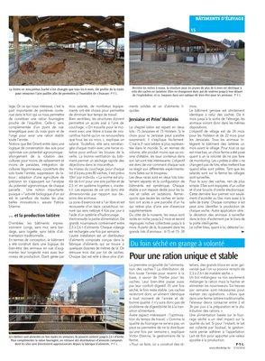 Pour une ration unique et stable Pour une ration unique et stable