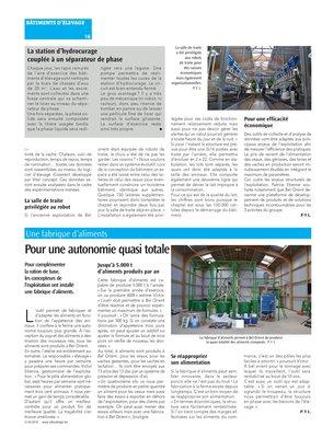 Pour une autonomie quasi totale Pour une autonomie quasi totale