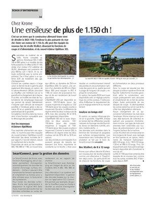 Une ensileuse de plus de 1.150ch! Une ensileuse de plus de 1.150ch!