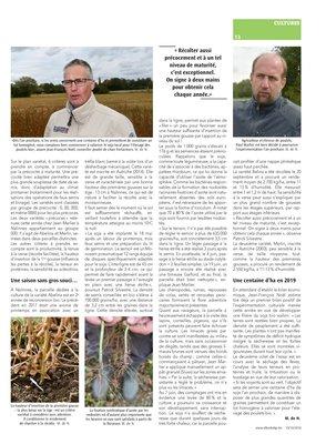 Le soja, une premièrechez Jean Marlier à Nalinnes Le soja, une premièrechez Jean Marlier à Nalinnes