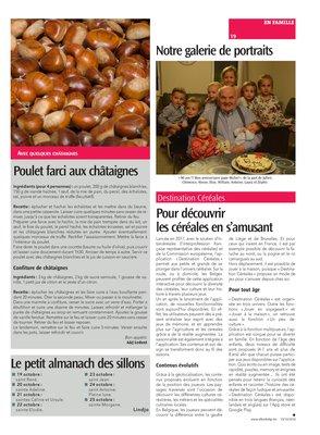 Poulet farci aux châtaignes Poulet farci aux châtaignes