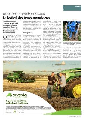 Le festival des terres nourricières Le festival des terres nourricières
