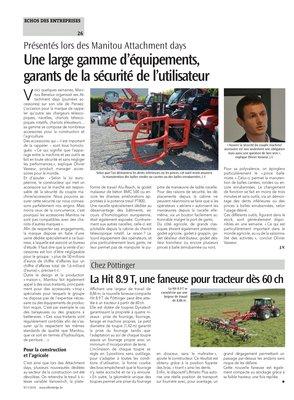 Une large gamme d’équipements,garants de la sécurité de l’utilisateur Une large gamme d’équipements,garants de la sécurité de l’utilisateur