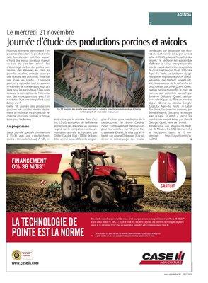 Journée d’étude des productions porcines et avicoles Journée d’étude des productions porcines et avicoles