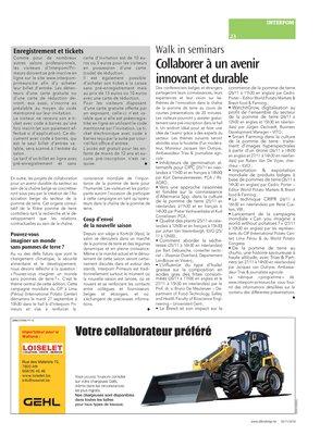 Échanger et trouver des réponsesaux défis d’aujourd’hui et demain! Échanger et trouver des réponsesaux défis d’aujourd’hui et demain!