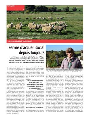 Ferme d’accueil social depuis toujours Ferme d’accueil social depuis toujours