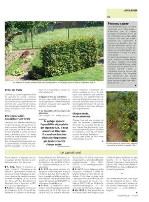 Conjuguer esthétique et production légumière, quel bonheur! Conjuguer esthétique et production légumière, quel bonheur!