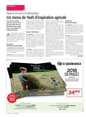 Un menu de Noël d’inspiration agricole Un menu de Noël d’inspiration agricole