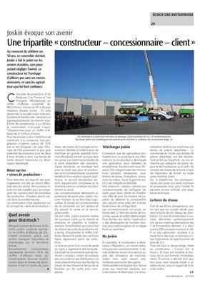 Une tripartite «constructeur – concessionnaire – client» Une tripartite «constructeur – concessionnaire – client»