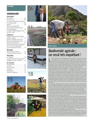Biodiversité agricole:un recul très inquiétant! Biodiversité agricole:un recul très inquiétant!