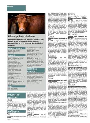 Rôles de garde des vétérinaires Rôles de garde des vétérinaires