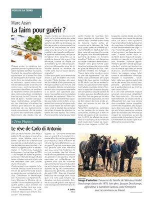 La faim pour guérir? La faim pour guérir?