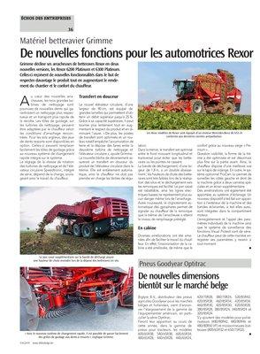 De nouvelles dimensionsbientôt sur le marché belge De nouvelles dimensionsbientôt sur le marché belge
