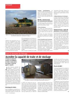 Les ventes reculent,le matériel s’agrandit…à l’image des fermes belges Les ventes reculent,le matériel s’agrandit…à l’image des fermes belges