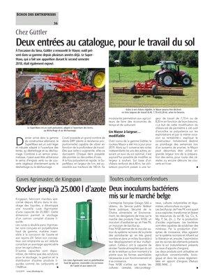 Stocker jusqu’à 25.000l d’azote Stocker jusqu’à 25.000l d’azote