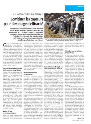 Combiner les capteurs pour davantage d’efficacité Combiner les capteurs pour davantage d’efficacité