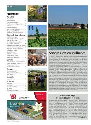 Pas de Sillon Belge les jeudis 25juillet et 1eraoût Pas de Sillon Belge les jeudis 25juillet et 1eraoût