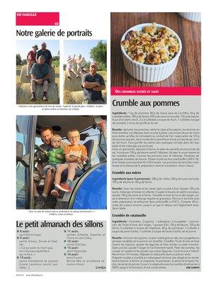 Le petit almanach des sillons Le petit almanach des sillons