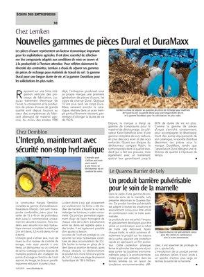 L’Interplo, maintenant avec sécurité non-stop hydraulique L’Interplo, maintenant avec sécurité non-stop hydraulique