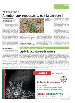 Attention aux repousses… et à la dartrose! Attention aux repousses… et à la dartrose!