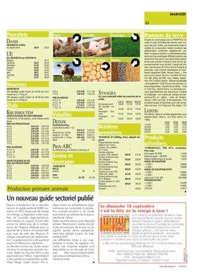 Un nouveau guide sectoriel publié Un nouveau guide sectoriel publié