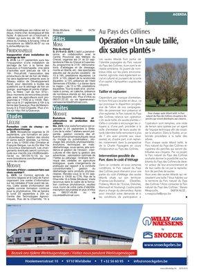 Opération «Un saule taillé, dix saules plantés» Opération «Un saule taillé, dix saules plantés»