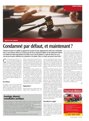 Avantage abonné: consultation juridique Avantage abonné: consultation juridique