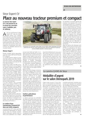 Place au nouveau tracteur premium et compact Place au nouveau tracteur premium et compact