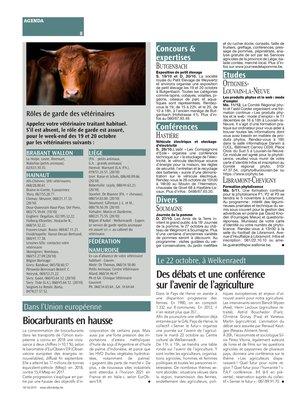 Biocarburants en hausse Biocarburants en hausse