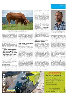 Soyez vigilant: achetezun bovin, pas une maladie! Soyez vigilant: achetezun bovin, pas une maladie!
