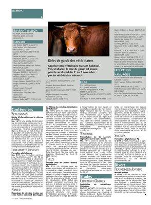 Rôles de garde des vétérinaires Rôles de garde des vétérinaires