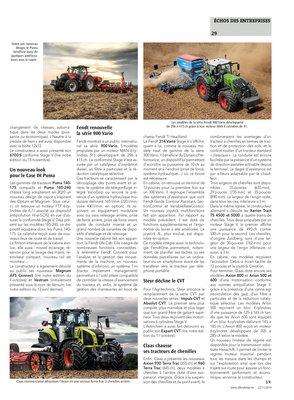 Des tracteurs plus puissants, confortables et connectés Des tracteurs plus puissants, confortables et connectés