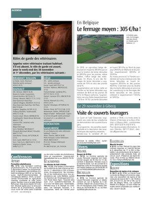 Le fermage moyen: 305€/ha! Le fermage moyen: 305€/ha!