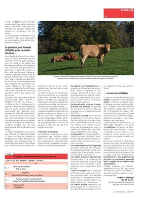 Viable ou à risque:où se situe mon exploitation? Viable ou à risque:où se situe mon exploitation?
