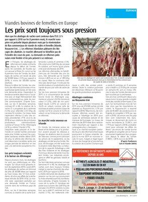 Les prix sont toujours sous pression Les prix sont toujours sous pression