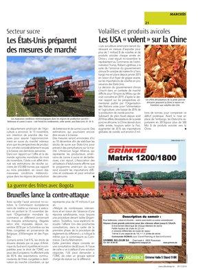 Les USA «volent» sur la Chine Les USA «volent» sur la Chine