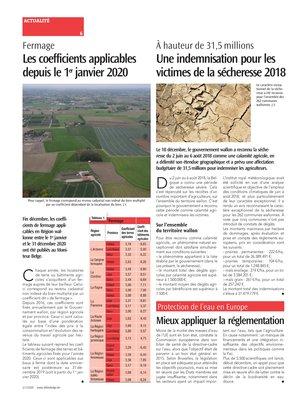 Une indemnisation pour les victimes de la sécheresse 2018 Une indemnisation pour les victimes de la sécheresse 2018