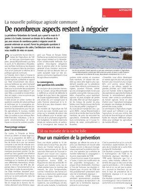 Pour un maintien de la prévention Pour un maintien de la prévention