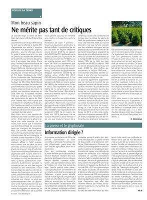 Information dirigée? Information dirigée?