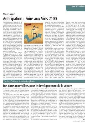 Anticipation: Foire aux Vins 2100 Anticipation: Foire aux Vins 2100