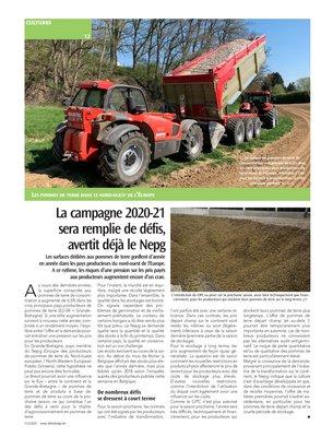 La campagne 2020-21 sera remplie de défis, avertit déjà le Nepg La campagne 2020-21 sera remplie de défis, avertit déjà le Nepg