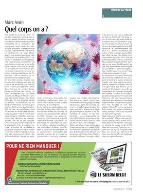 Quel corps on a? Quel corps on a?