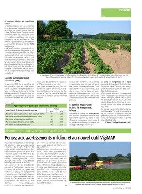 Les points d’attentionpour raisonner les apports Les points d’attentionpour raisonner les apports