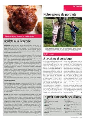 À la cuisine et un potager À la cuisine et un potager