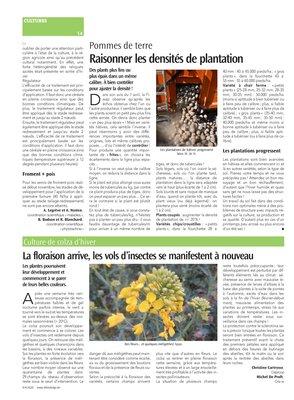 Raisonner les densités de plantation Raisonner les densités de plantation